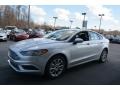 2017 Ingot Silver Ford Fusion SE  photo #3