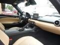 2017 Mazda MX-5 Miata RF Tan Interior Dashboard Photo
