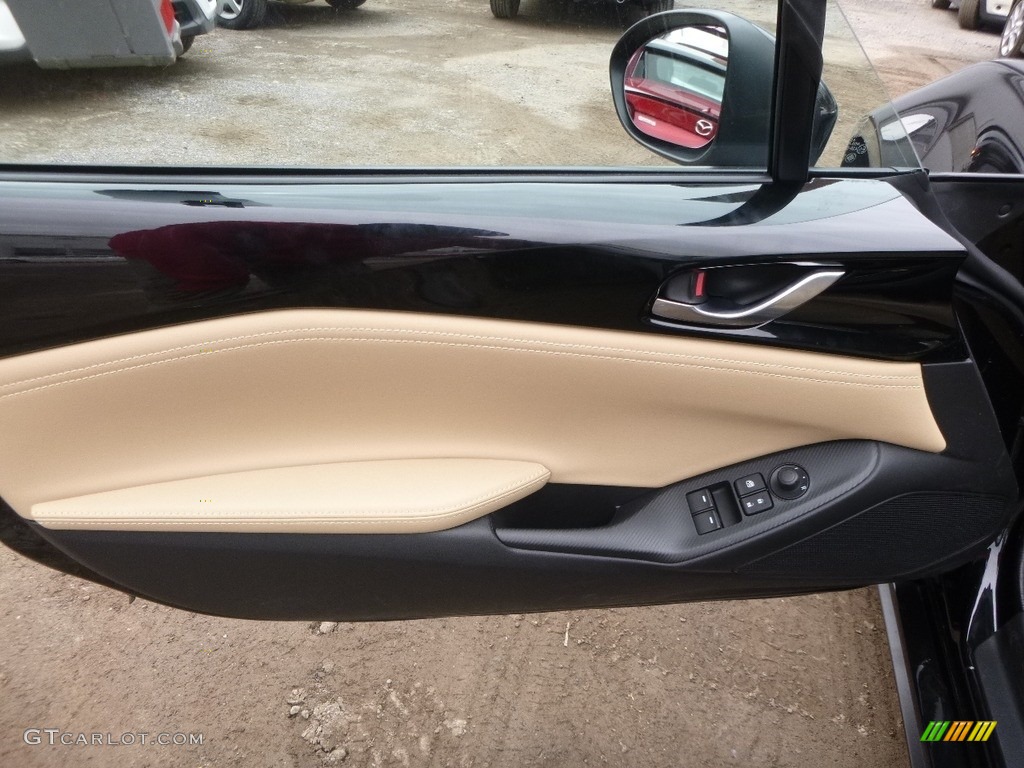 2017 Mazda MX-5 Miata RF Grand Touring Tan Door Panel Photo #118880527