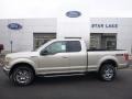 2017 White Gold Ford F150 XLT SuperCab 4x4  photo #1