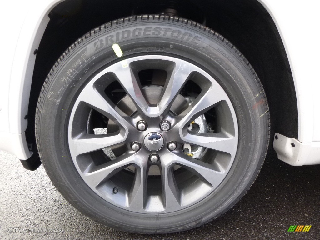 2017 Grand Cherokee Overland 4x4 - Ivory Tri-Coat / Black photo #7