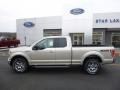 White Gold - F150 XLT SuperCab 4x4 Photo No. 8