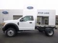 Oxford White 2017 Ford F450 Super Duty XL Regular Cab 4x4 Chassis