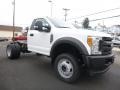 Oxford White - F450 Super Duty XL Regular Cab 4x4 Chassis Photo No. 3