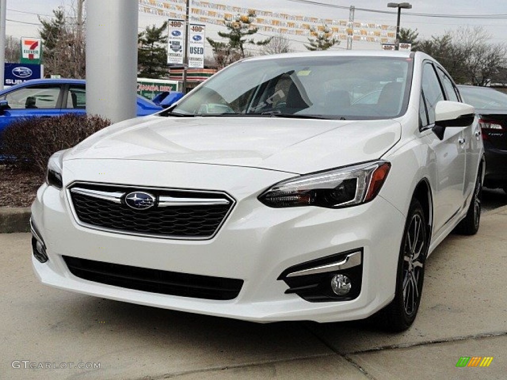 2017 Impreza 2.0i Limited 4-Door - Crystal White Pearl / Ivory photo #3