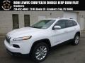 2017 Bright White Jeep Cherokee Limited 4x4  photo #1