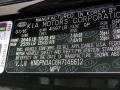  2017 Sportage EX Black Cherry Color Code 9P