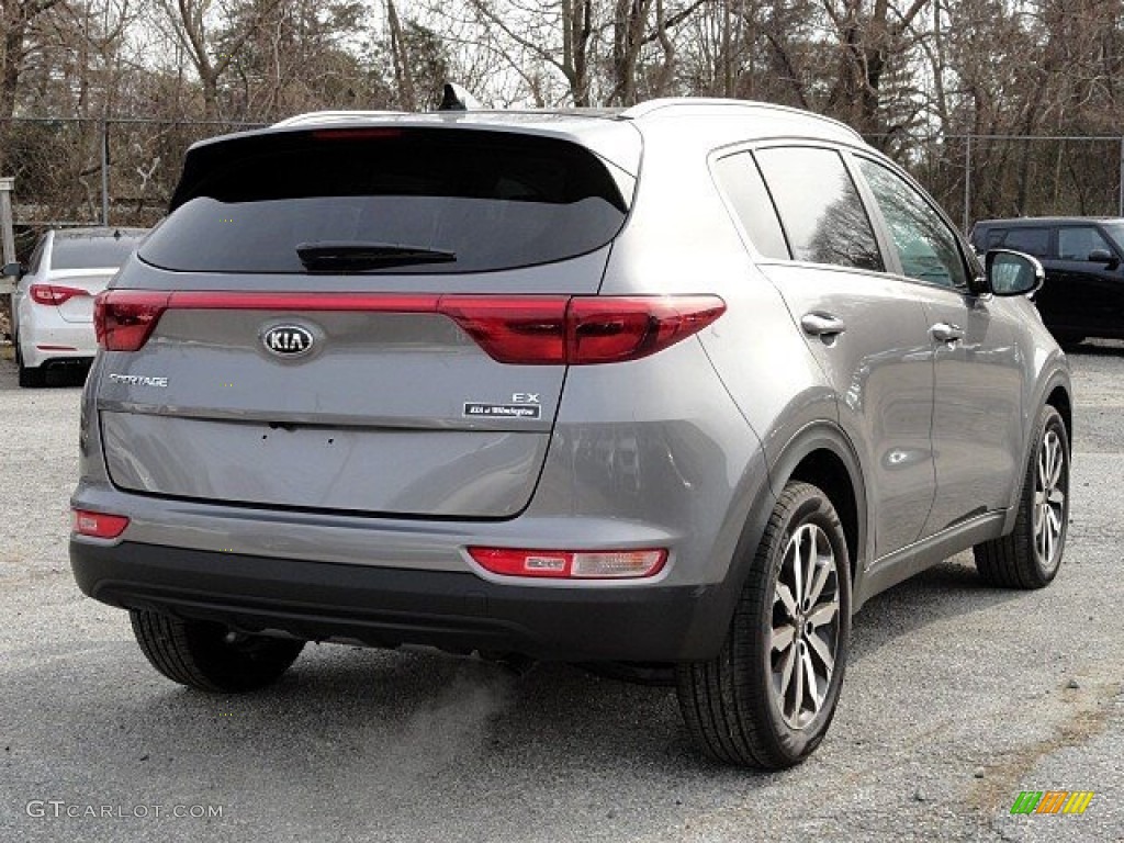 2017 Sportage EX - Mineral Silver / Gray photo #6