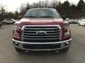 2017 Ruby Red Ford F150 XLT SuperCrew 4x4  photo #2