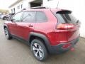 2017 Deep Cherry Red Crystal Pearl Jeep Cherokee Trailhawk 4x4  photo #4