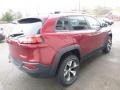 2017 Deep Cherry Red Crystal Pearl Jeep Cherokee Trailhawk 4x4  photo #6