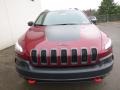 2017 Deep Cherry Red Crystal Pearl Jeep Cherokee Trailhawk 4x4  photo #11