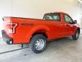 2017 Race Red Ford F150 XL Regular Cab 4x4  photo #2