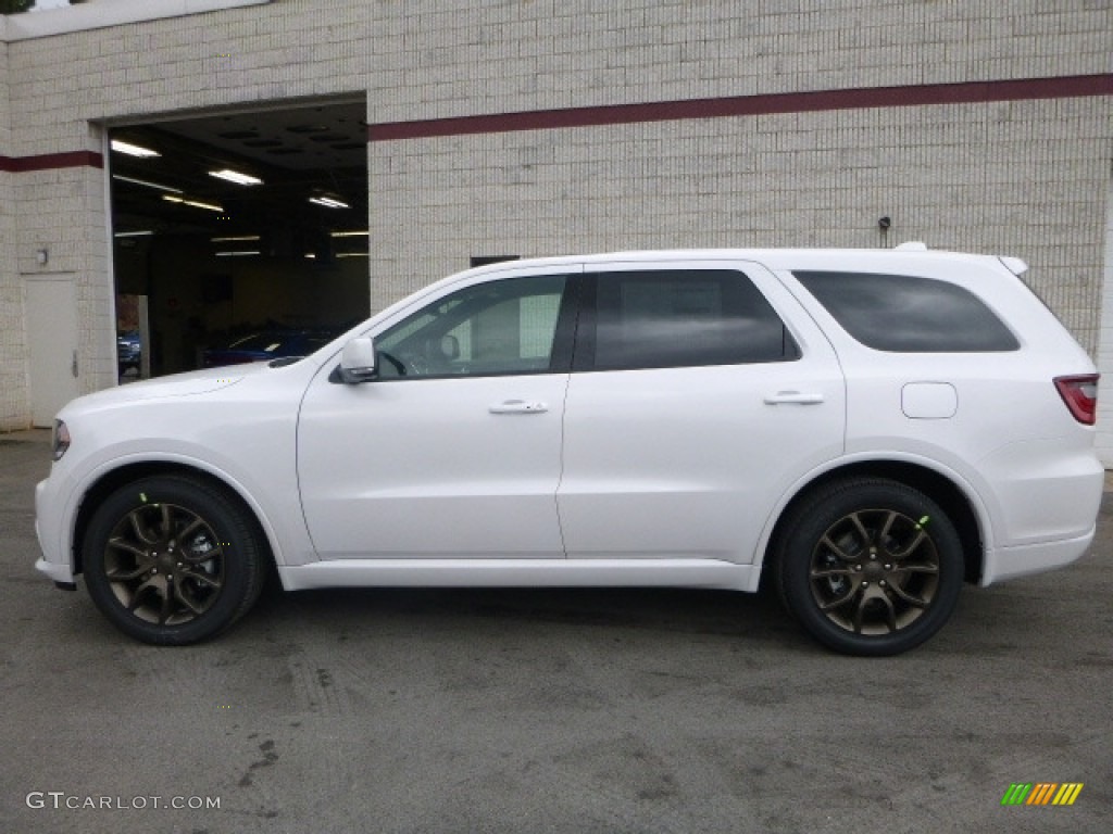 2017 Durango R/T AWD - Vice White Tri-Coat Pearl / Black photo #3