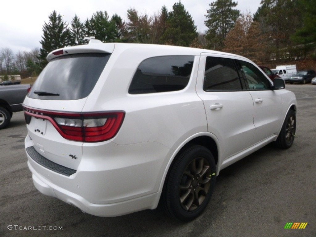 2017 Durango R/T AWD - Vice White Tri-Coat Pearl / Black photo #6
