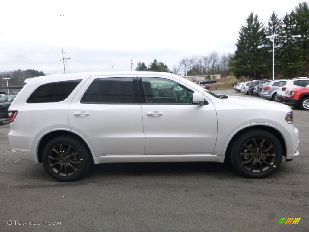 2017 Durango R/T AWD - Vice White Tri-Coat Pearl / Black photo #7