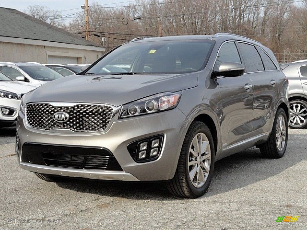 Titanium Silver 2017 Kia Sorento SXL V6 AWD Exterior Photo #118888325