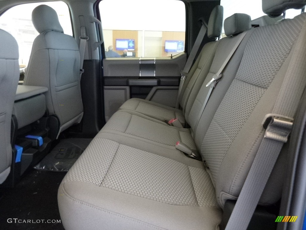 2017 F150 XLT SuperCrew 4x4 - Lightning Blue / Earth Gray photo #7