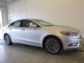 2017 Ingot Silver Ford Fusion SE AWD  photo #1