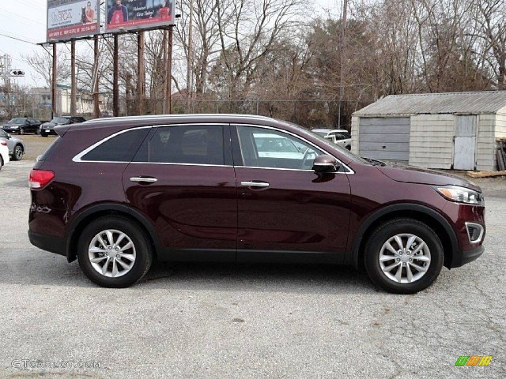 Sangria 2017 Kia Sorento LX Exterior Photo #118891180