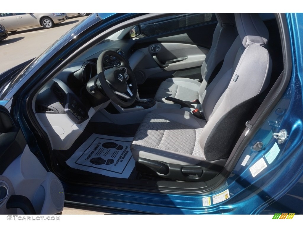 2011 CR-Z Sport Hybrid - North Shore Blue Pearl / Gray Fabric photo #6