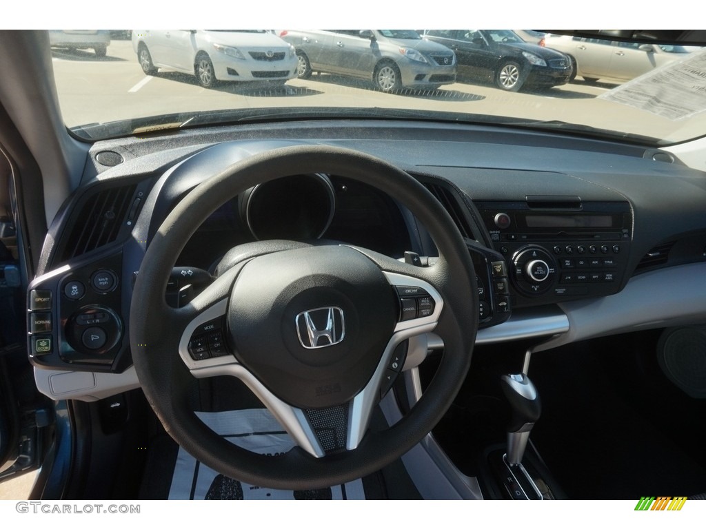2011 CR-Z Sport Hybrid - North Shore Blue Pearl / Gray Fabric photo #7