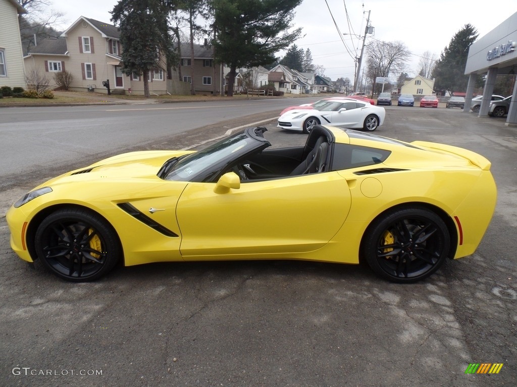 Corvette Racing Yellow Tintcoat 2017 Chevrolet Corvette Stingray Coupe Exterior Photo #118891528