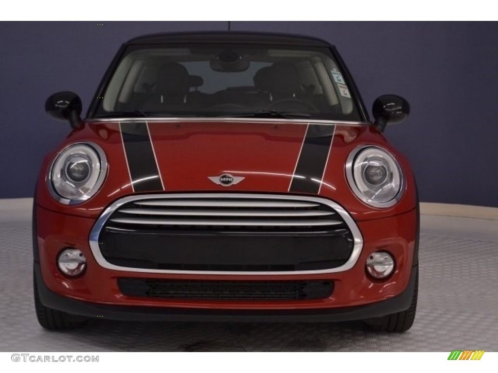 2014 Cooper Hardtop - Blazing Red Metallic / Carbon Black photo #2