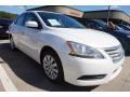 2014 Aspen White Nissan Sentra SV  photo #4