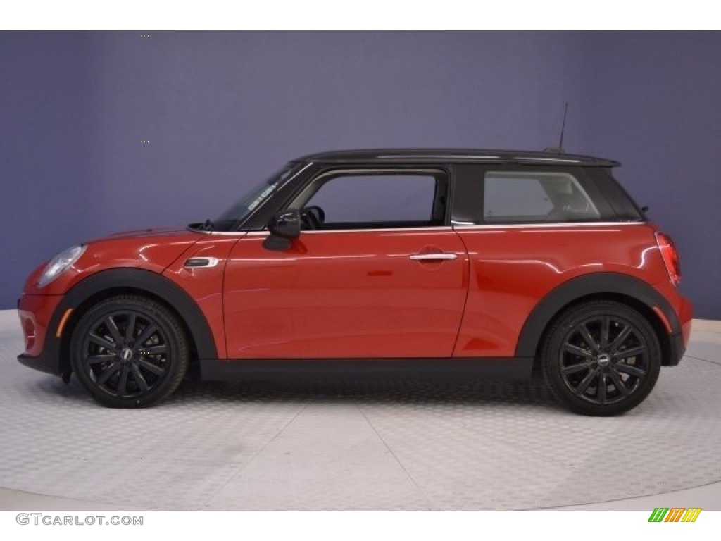 2014 Cooper Hardtop - Blazing Red Metallic / Carbon Black photo #4
