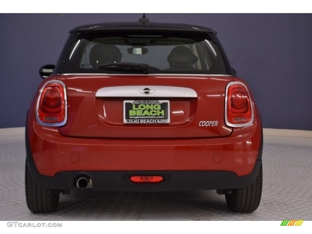 2014 Cooper Hardtop - Blazing Red Metallic / Carbon Black photo #6