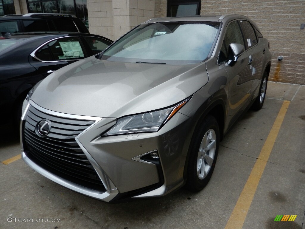 2017 RX 350 AWD - Atomic Silver / Black photo #1