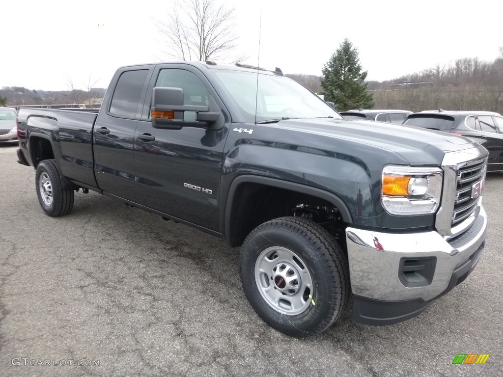 Dark Slate Metallic 2017 GMC Sierra 2500HD Double Cab 4x4 Exterior Photo #118892500