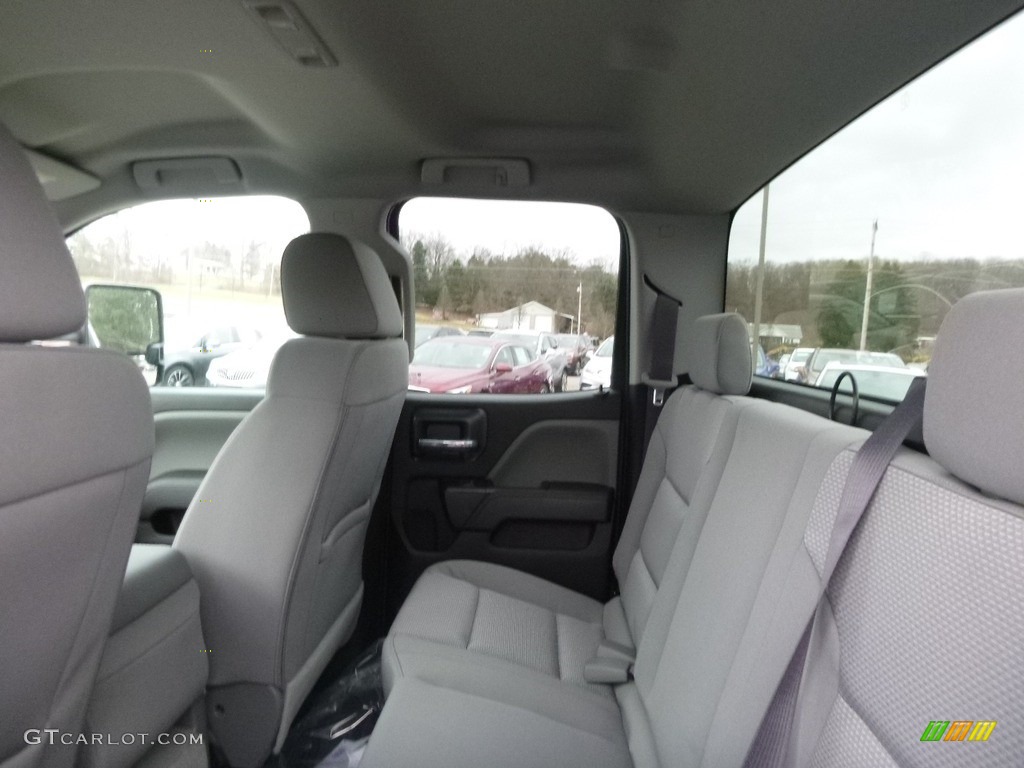 2017 GMC Sierra 2500HD Double Cab 4x4 Rear Seat Photo #118892710