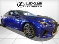 2017 Ultrasonic Blue Mica 2.0 Lexus RC F  photo #1