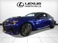 2017 Ultrasonic Blue Mica 2.0 Lexus RC F  photo #4
