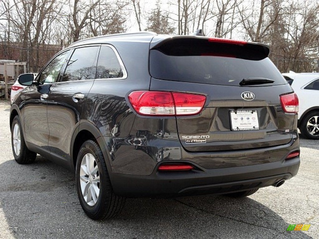 2017 Sorento LX - Platinum Graphite / Black photo #4