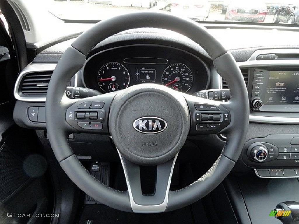 2017 Sorento LX - Platinum Graphite / Black photo #22