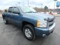 2009 Blue Granite Metallic Chevrolet Silverado 1500 LT Crew Cab 4x4  photo #10