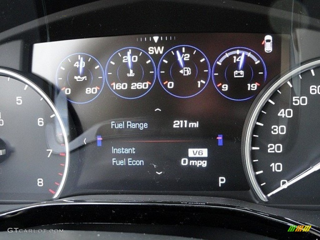 2017 Cadillac XT5 Platinum AWD Gauges Photo #118895560