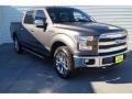 2016 Magnetic Ford F150 Lariat SuperCrew 4x4  photo #2