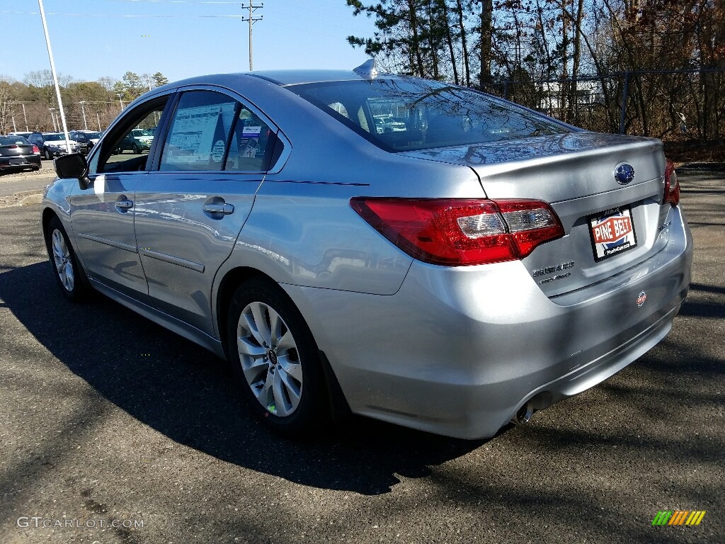 2017 Legacy 2.5i Premium - Ice Silver Metallic / Slate Black photo #4