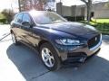 Dark Sapphire Blue 2017 Jaguar F-PACE 35t AWD Premium Exterior