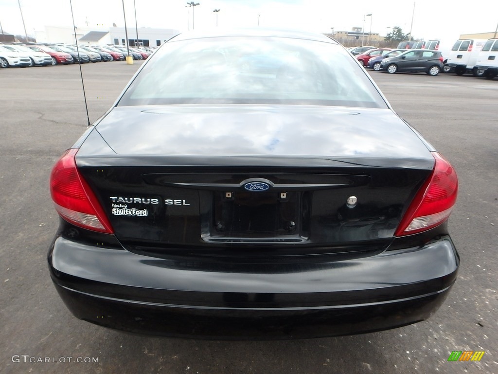 2006 Taurus SEL - Black / Medium/Dark Flint Grey photo #3
