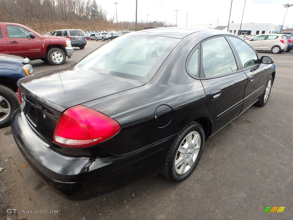 2006 Taurus SEL - Black / Medium/Dark Flint Grey photo #4