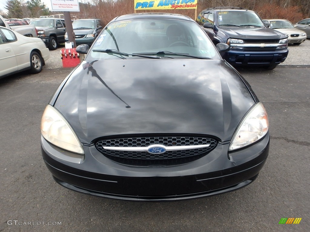 2006 Taurus SEL - Black / Medium/Dark Flint Grey photo #6