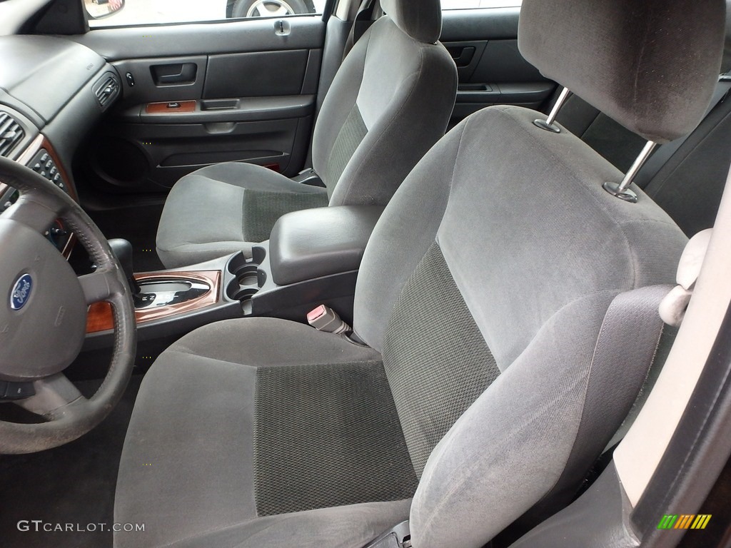 2006 Taurus SEL - Black / Medium/Dark Flint Grey photo #8