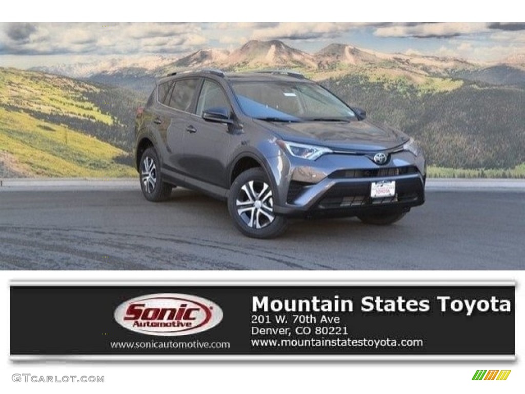 2017 RAV4 LE AWD - Magnetic Gray Metallic / Black photo #1