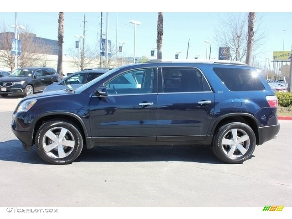 2011 Acadia SLT - Deep Blue Metallic / Cashmere photo #4