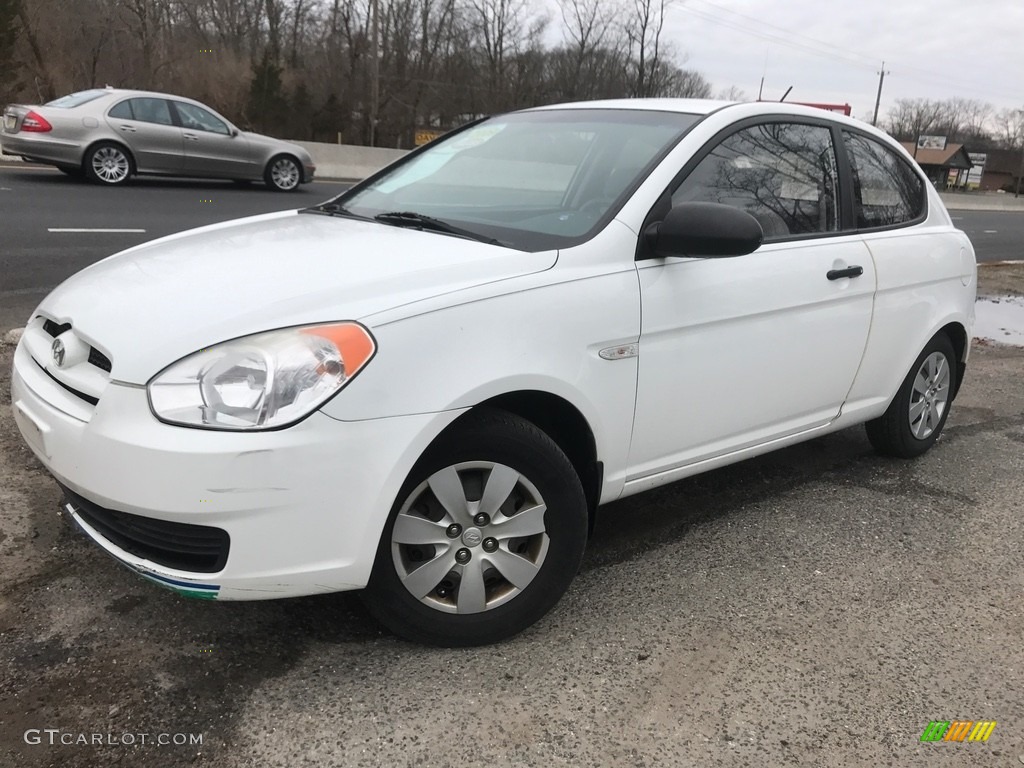 2009 Nordic White Hyundai Accent GS 3 Door 118872477 Photo 2